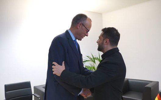 Zelenskyy s-a întâlnit cu Merz pentru discuții