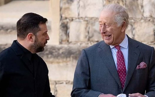 Zelenskyy s-a întâlnit cu regele Charles al III-lea la Londra