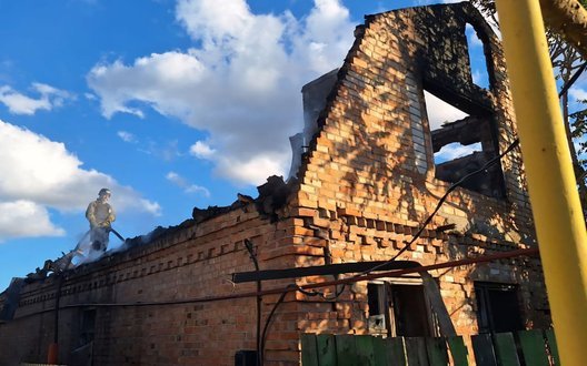 Rusia a bombardat regiunea Dnipropetrovsk, case și infrastructură avariate