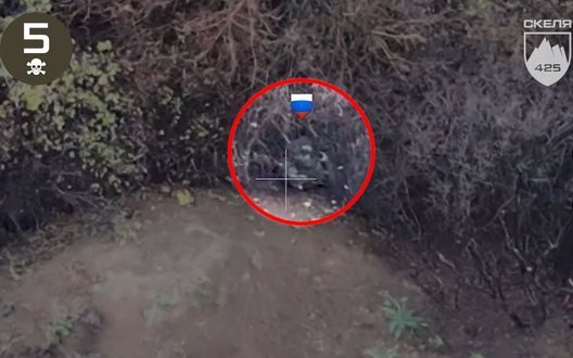 Operatorii de drone ai regimentului Skelia elimină nouă trupe inamice în Donetsk