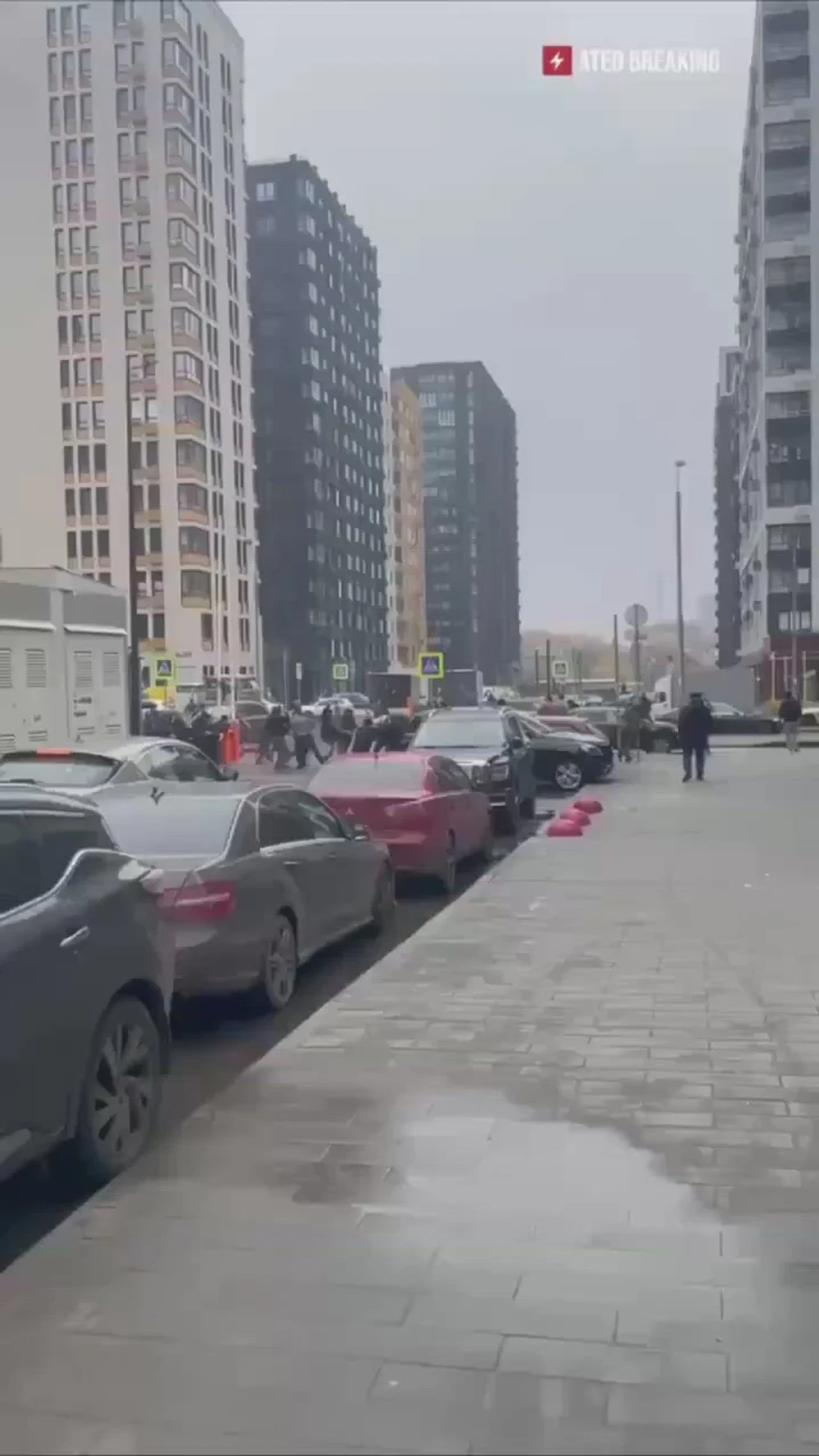Migranți înarmați au provocat haos pe străzile din Moscova