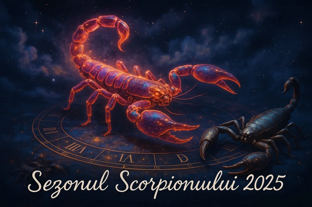 Sezonul Scorpionului 2025: magie și transformare cosmică