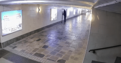 Un bărbat a vandalizat o lampă în pasajul de pe strada Ion Creangă