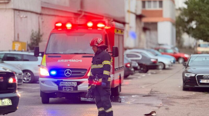 Scurgere de gaze pe strada Popa Tatu din București