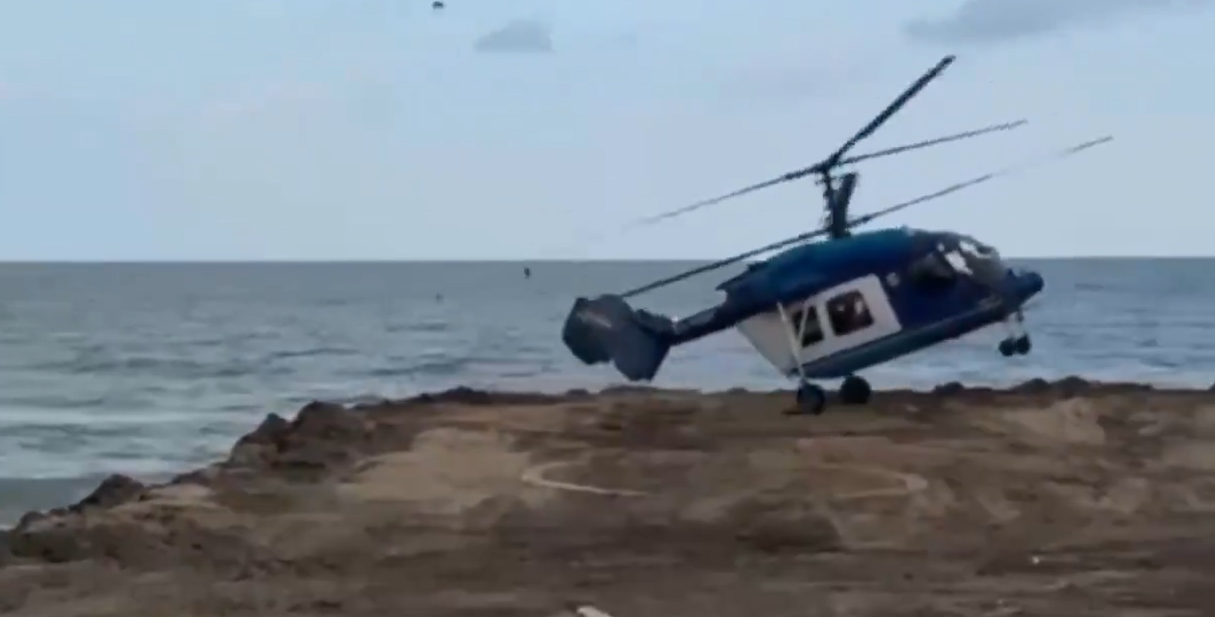 Elicopter rusesc prăbușit în Daghestan cu angajați la bord