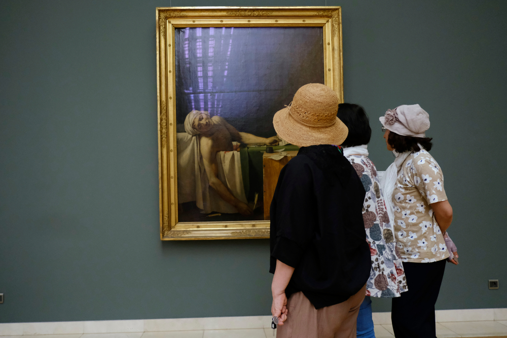 Moartea lui Marat, capodopera din 1793 cu mesaje politice ascunse