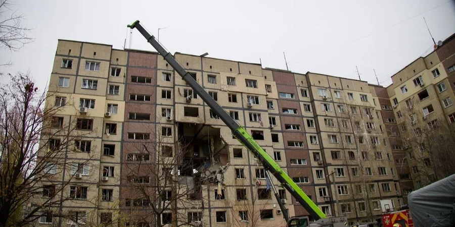 Fabrica din Pavlohrad avariată după atacul asupra regiunii Dnipropetrovsk