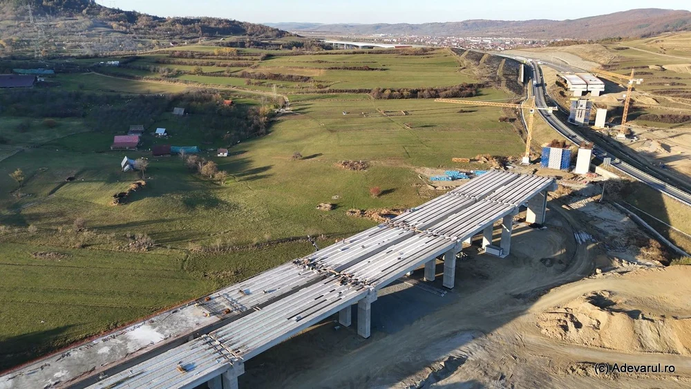 Pesimism privind finalizarea autostrăzii Sibiu – Pitești până în 2028