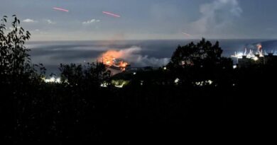 Atac ucrainean cu drone a incendiat un petrolier în portul rus Tuapse