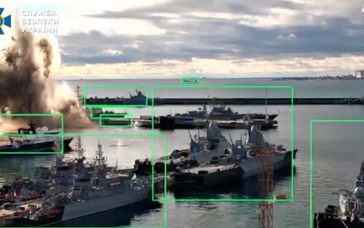 Submarin rusesc distrus de drone Sub Sea Baby în Novorossiysk