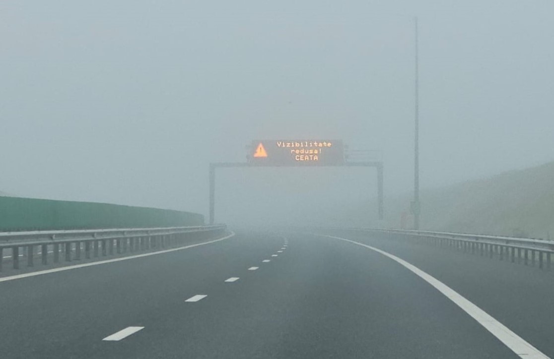 Ceață în București și alte zone din țară