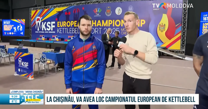 Sportivii din 16 țări concurează la Arena Chișinău