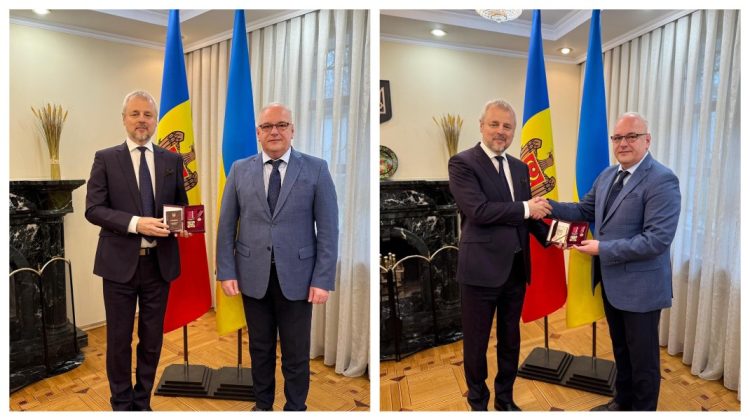Sergiu Prodan decorat cu Ordinul „Pentru Merite” de Ucraina