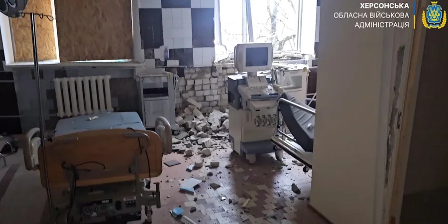 Atac rusesc asupra unei maternități din Herson