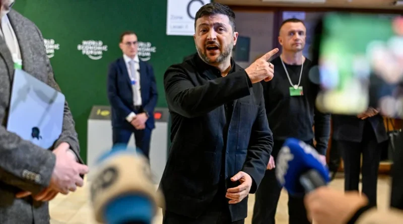 zelenskyy surprinde liderii europeni cu critici la Davos