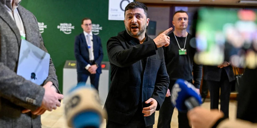 zelenskyy surprinde liderii europeni cu critici la Davos
