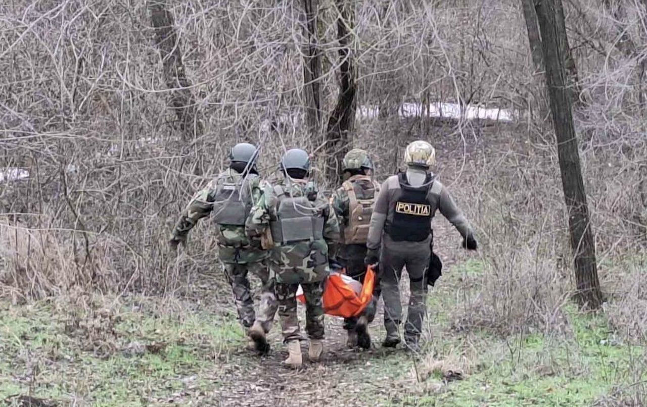 Dronă cu explozibil de 50 kg găsită în raionul Ștefan Vodă