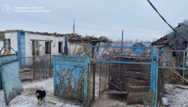 Dronă rusă distruge o casă în Veselyi Hai, regiunea Zaporizhzhia