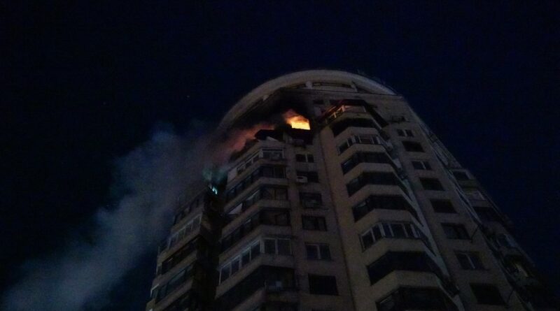 Rusia a atacat din nou Kyivul cu rachete balistice