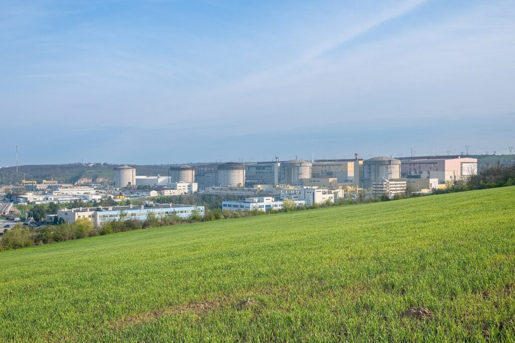 Centrala nucleară Cernavodă, județul Constanța, fotografiată la 13 aprilie 2026, imagine reală a amplasamentului