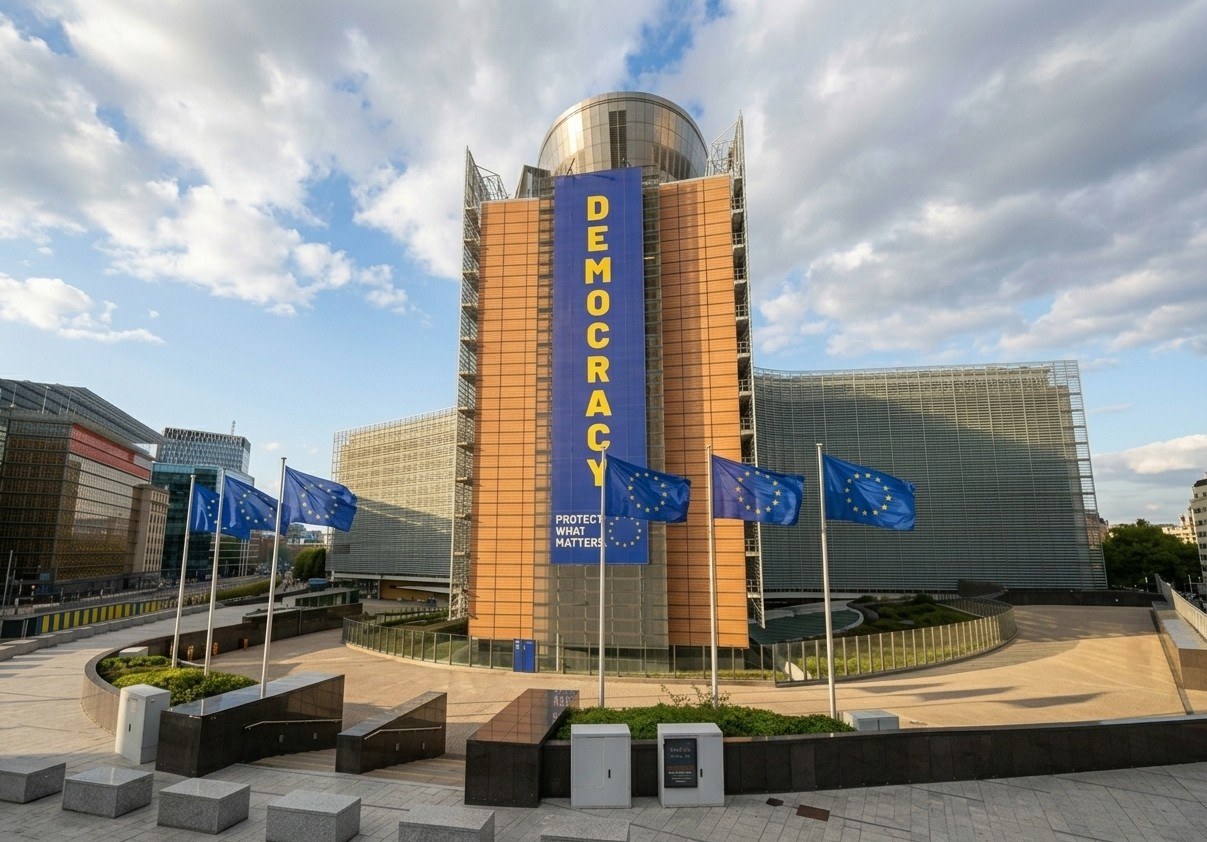 Sediul Comisiei Europene, clădirea Berlaymont din Bruxelles, fotografiată pe 10 octombrie 2026, imagine ilustrativă pentru evaluarea cererilor PNRR